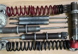 Kit 4 suspensiones amortiguadores delantera y trasera ford puma s1600