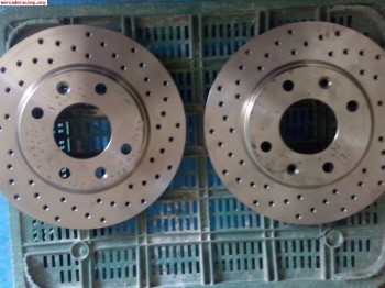 2 discos delanteros 205,309 gti sin estrenar