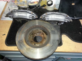 Pinzas brembo 4 pistones
