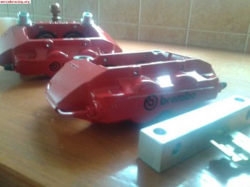 Pinzas brembo mas adaptador clio sport 2