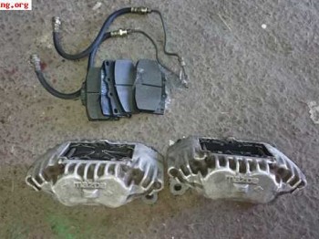 Pinzas de freno de mazda rx7 de 4 pistones
