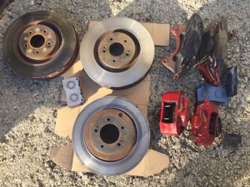 Kit completo brembo mitsubishi evo x