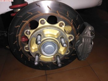 Pinzas alcon traseras de doble piston