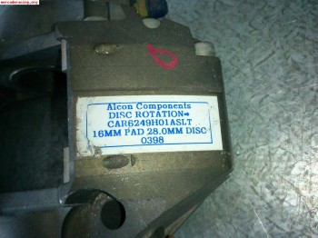 Pinzas de freno alcon