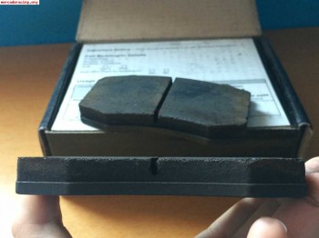 Pastillas ferodo ds300 para pinza brembo 4 pistones citroen 