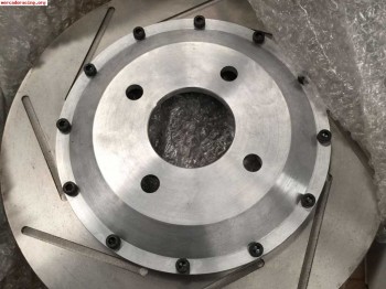 Discos de freno de varias medidas con nucleos