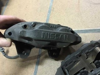 Pinzas 4 pistones delanteras nissan 200sx// impreza 2001