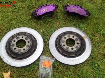 Kit de frenos 8 pistones d2 racing