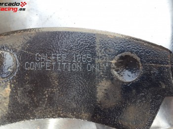 Pastillas galfer competicion 1065 casi a estrenar para 206