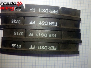 Pastillas ferodo racing frp219 alcon saxo copa o ap 106 gra