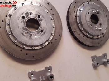 Discos renault nucleo aluminio   adaptadores.