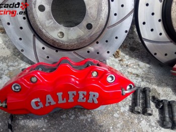 Se vende kit de frenos galfer 6 pistones
