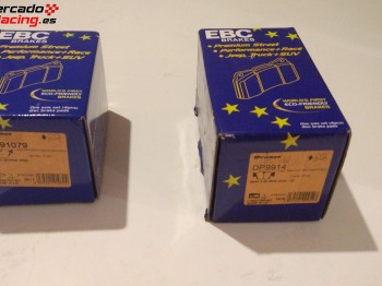 Ebc orangestuff nuevas e36 e46, pastillas freno