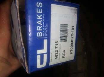 Pastillas de freno carbóne lorraine rc6