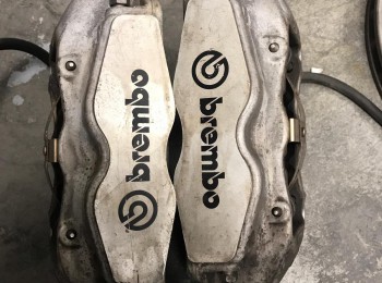 Pinzas brembo y discos megane rs 