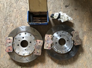 Freno peugeot 306207206106 f2000 con cuenco aluminio nuevo 325x28 y ac