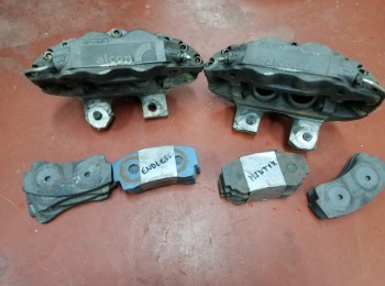 Frenos alcon saxo challenge   regalo pastillas