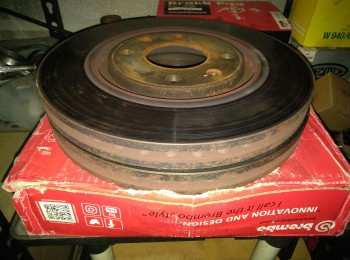 Discos de freno 283 grupo psa