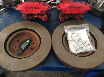 Pinzas brembo fiat coupe turbo 