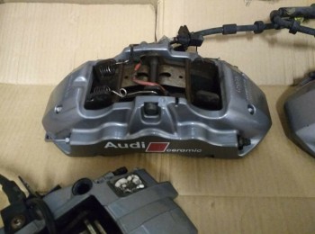 Audi r8 v10 plus 2018 carbonio ceramico pinze e dischi freno set