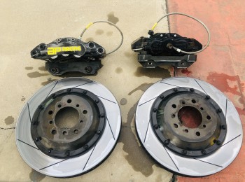 Kit de frenos ap racing 6 pistones bmw m3 e46