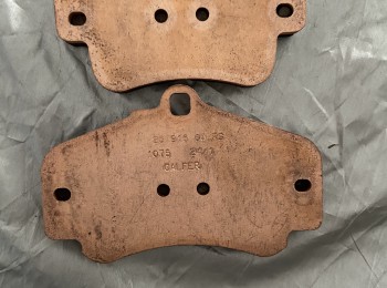 Pastillas galfer porche