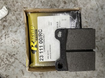 Pastillas traseras galfer