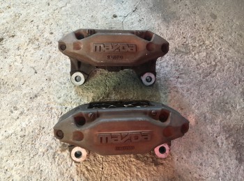 Pinzas de freno 4 pistones aluminio