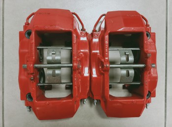 Juego pinzas porsche cuatro pistones