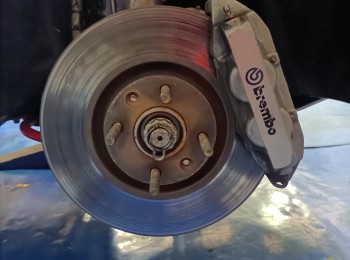 Kit frenos brembo 4 pistones