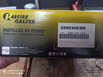 Frenos galfer delanteros