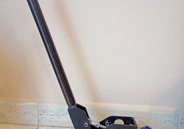 Freno de mano carbono con ap racing 