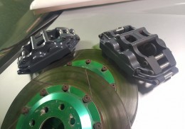 Kit 4 pistones y discos 320mm