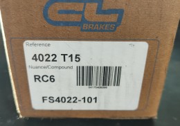 Pastillas rc6 brembo 406