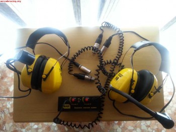 Cascos de enlace y centralita