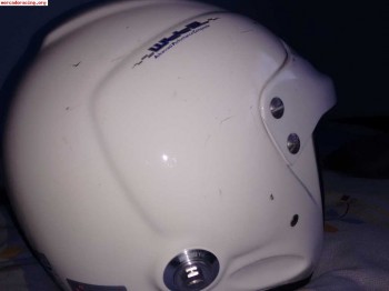 Se vende casco sparco con interfonos peltor y homologación e