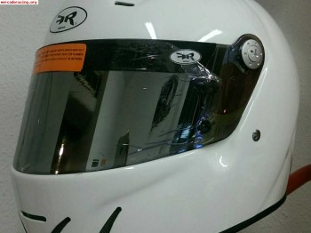 Casco competicion nuevo a estrenar con visera iridium