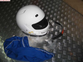 Casco rrs talla m homologacion snell 2010  nuevo a estrenar 