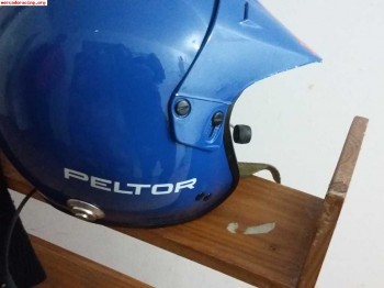 Vendo casco peltor azul 