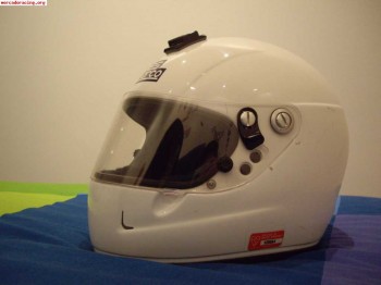 Casco sparco integral.