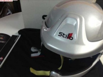 Casco stilo wrc des y hans de carbono impecable 