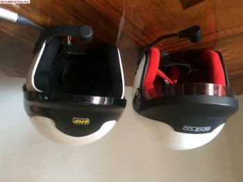 Casco omp y esparco con centralita 