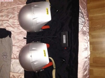 Conjunto completo cascos salbet 250e!! 