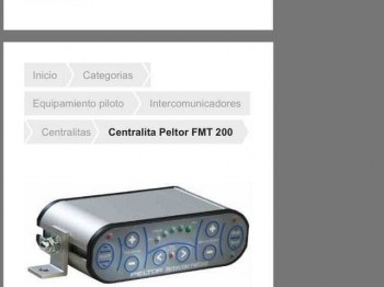 Centralita cascos peltor ftm 200
