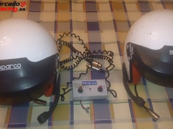 Vendo cascos y centralita