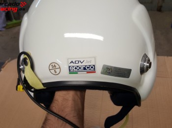 Casco jet ajv con interfono