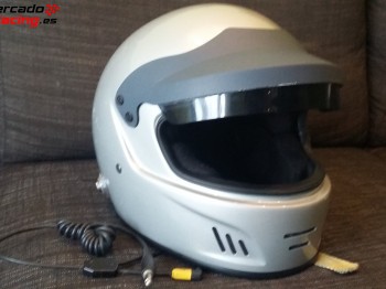 Casco integral con interfonos peltor