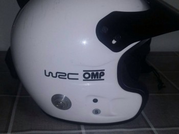 Vendo casco omp jet con clips hans y interfono stylo 250 hom