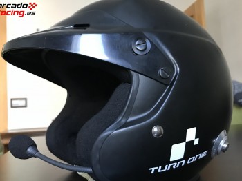 Casco turn one con interfono stilo