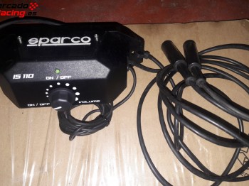 Centralita sparco is 110 con microfonos